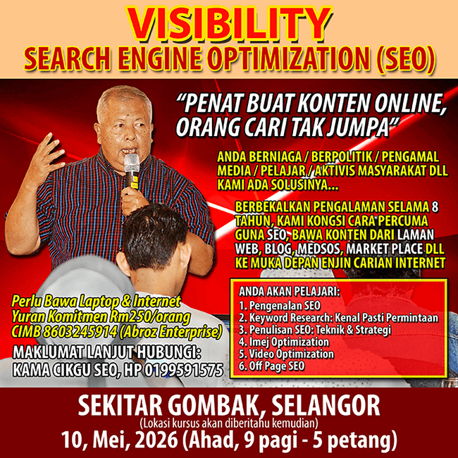 Malaysia SEO Consultant