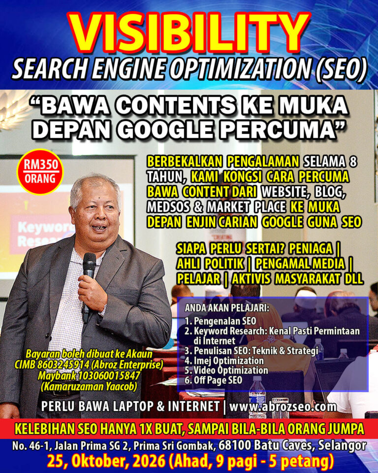 Pakar SEO Malaysia
