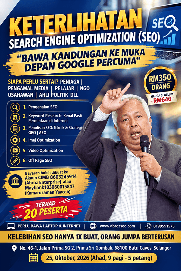 Pakar SEO Malaysia