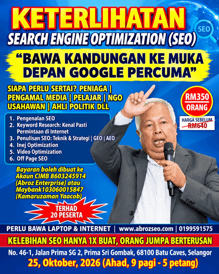 Pakar SEO Malaysia